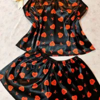 تاپ شلوارک ساتن