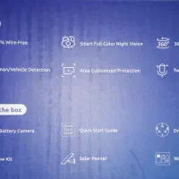 دوربین مدار بسته خورشیدی چرخشی/۱۲۸ گیگ مموری/بانصب|دوربین مداربسته|دماوند, دماوند|دیوار
