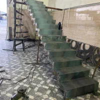 پله گردان پله آهنی پله فلزی پله ورقی