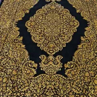 قالی ۱۲متری قم تمام ابریشم نو