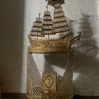 میز بار طلایی