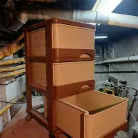 فایل سه کشویی بسیار محکم|ظروف نگهدارنده، پلاستیکی، یک‌بارمصرف|تهران, منیریه|دیوار