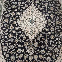 فرش سرمه ای ۴متری