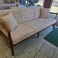 مبل مینیمال دسته چوبی ۸نفره