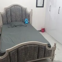 تخت یک ونیم نفره سرویس خواب نوجوان عرض ۱۲۰ چوب روس|تخت و سرویس خواب|اسلام‌شهر, |دیوار
