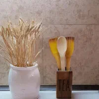 جا قاشقی چوبی