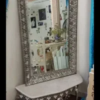 آینه و کنسول برنجی