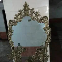 ایینه کنسول برنز قدیمی