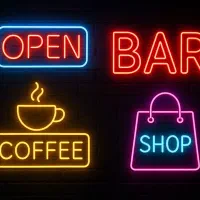 طراحی و ساخت انواع تابلو نئون شیک و سفارشی