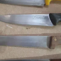 چاقو ومصقل کلکسیونی|کلکسیون اشیاء عتیقه|قم, چهل درخت|دیوار