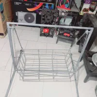 گهواره خیلی محکم  ونو تازه هم رنگ شده خوشگل وزیبا|اسباب و اثاث بچه|علی‌آباد کتول, |دیوار