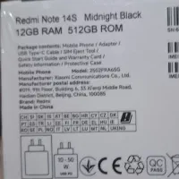 نوت ۱۴s رم 12 حافظه 512پلمپ|موبایل|تربت جام, پاسداران|دیوار