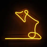 تابلو نئون نئون فلکسی مستقیم از کارگاه تولیدی|ریسه و چراغ تزئینی|قم, هنرستان|دیوار