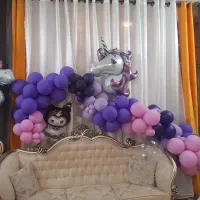 بادکنک آرایی تم کرومی