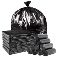 کیسه زباله مشکی ۲۵ کیلوگرمی سایز ۱۲۰x۱۰۰ و ۱۲۰x۹۰