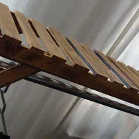 رگال چوبی لباس مناسب مغازه لباسفروشی سیسمونی دکور|بندرخت و رخت‌آویز|میبد, |دیوار