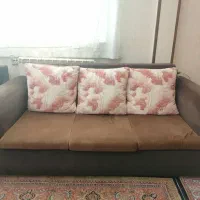 مبل قهوه‌ای راحتی 5 نفره