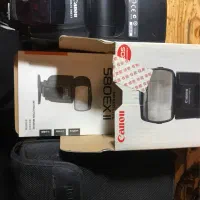 فلاش دوربین Canon speedlight 580EXII|دوربین عکاسی و فیلم‌برداری|تهران, جوانمردان (اندیشه)|دیوار