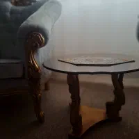 مبل ۹ نفره سلطنتی(استیل)|مبلمان خانگی و میز عسلی|رشت, رشتیان|دیوار