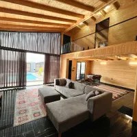 اجاره کلبه چوبی استخردار روباز کد ۵|اجارهٔ کوتاه‌مدت ویلا و باغ|نور, |دیوار