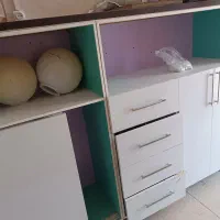 میز و کمد کشاب دار نو
