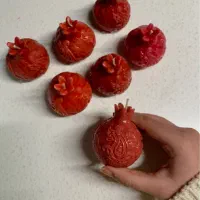 شمع انار برای شب یلدا