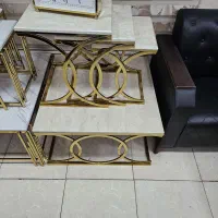 میز عسلی و جلومبلی پایه فلزی مدلهای مختلف|مبلمان خانگی و میز عسلی|خمینیشهر, |دیوار