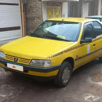 پژو ۴۰۵ تاکسی شهری خط خیابان امام
