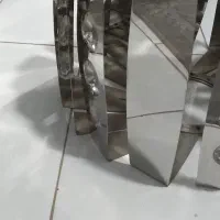 لوستر استیل ۲عددی|لوستر و چراغ آویز|رشت, سعدی (تختی)|دیوار