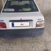 پراید 89سفید بی رنگ