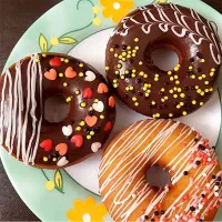 دونات شکلاتی خانگی و داغ داغ