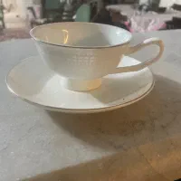فنجان و نلبکی خاص بن چاینا و بستنی خوری لومینارک