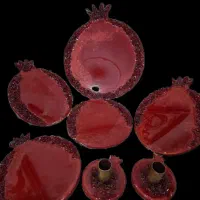 ظروف رزینی انار مخصوص یلدا