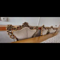 میز ناهار خوری هشت نفره رنگ طلایی|میز و صندلی غذاخوری|اسدآباد, |دیوار