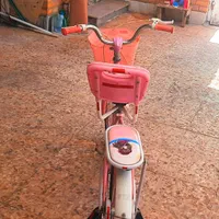 دوچرخه دخترانه سایز۲۰ صورتی|دوچرخه، اسکیت، اسکوتر|اهواز, کوی ایثار|دیوار