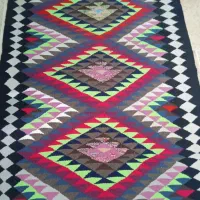 گلیم فرش سنتی دستبافت قدیمی اصل