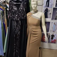 مانکن و چراغ ریلی و لامپ ورگال ویترین مغازه