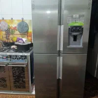 یخچال ساید4دره نقره ی