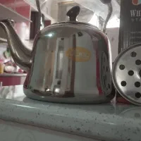 کتری استیل ۳لیتری کاملا نو|قوری، کتری، قهوه‌ساز دستی|حمیدیا, |دیوار