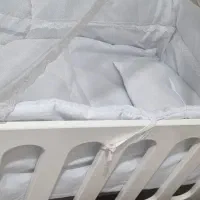 تخت گهواره نوزاد کاملا نو|تخت و صندلی بچه|تهران, اتابک|دیوار