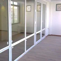 تولیدی پنجره ودرب دوجداره  upvc  وتوری ریلی