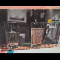 لیوان ۶ تایی|ظروف سرو و پذیرایی|رشت, بازار|دیوار