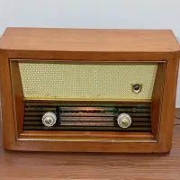 فروش ویژه رادیو قدیمی لامپی آلمانی تمیز عتیقه