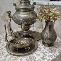 سماور۴لیتری رنگ زغالی