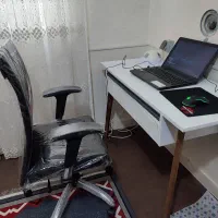 میز  لپ تاپ یا تحریر و صندلی چرخ دار|میز تحریر و کامپیوتر|صدرا-فارس, فاز ۱|دیوار