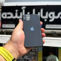 آیفون ۱۱ حافظه ۱۲۸ باتری ۱۰۰ تعویض بدون خط و خش