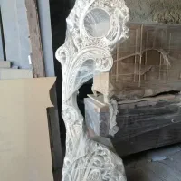 ساعت چوبی منبت کار دست