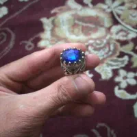 انگشتر نگین ابی