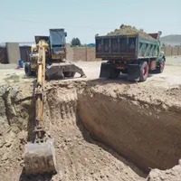 اجاره دهنده بیل مکانیکی لاستیکی|خدمات حمل و نقل|ماهدشت, |دیوار