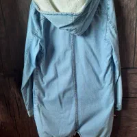 کت جین داخل خز|لباس|رشت, رودبارتان|دیوار